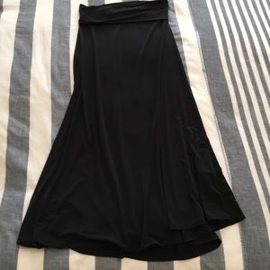 Black LulaRoe Maxi Skirt